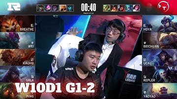 TT vs RNG - Game 2 | Week 10 Day 1 LPL Summer 2022 | TT vs Royal Never Give Up G2
