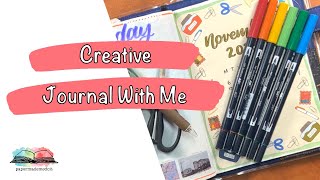 Creative Journal With Me - 20 Minutes in my Hobonichi