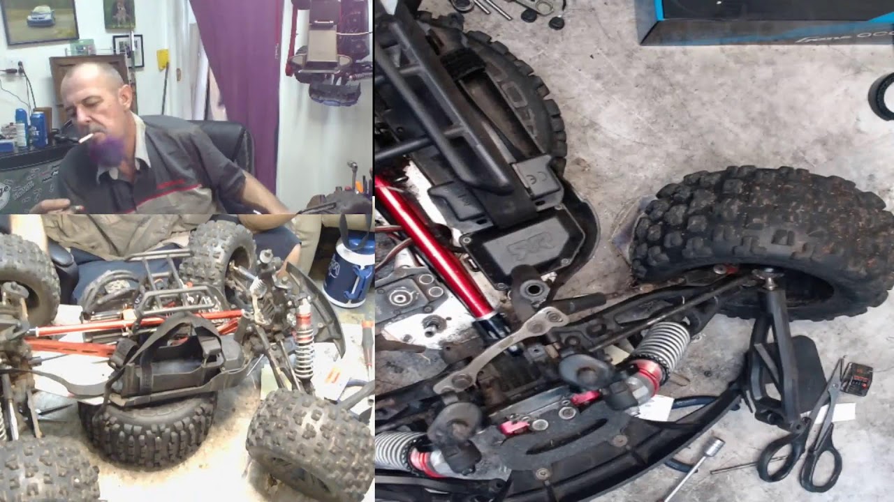 RC Car repair. repairs from the ramp session