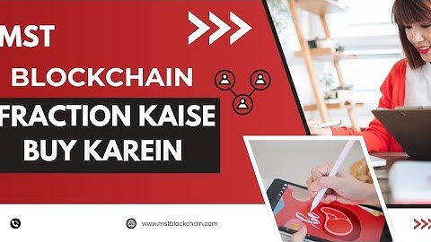MST BLOCKCHAIN II QR CODE SE FRACTION - NODE KAISE BUY KAREIN II WATCH FULL VIDEO