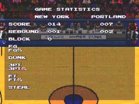 Double Dribble Playoff Edition Short Playthrough