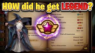 Surprised to See this Account Getting Arena Legend 2 Weeks Ago!
