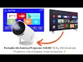 Portable 4K Andriod Projector ₹2499/- || Hy 300 Android Projector, the cheapest smart projector ⚡