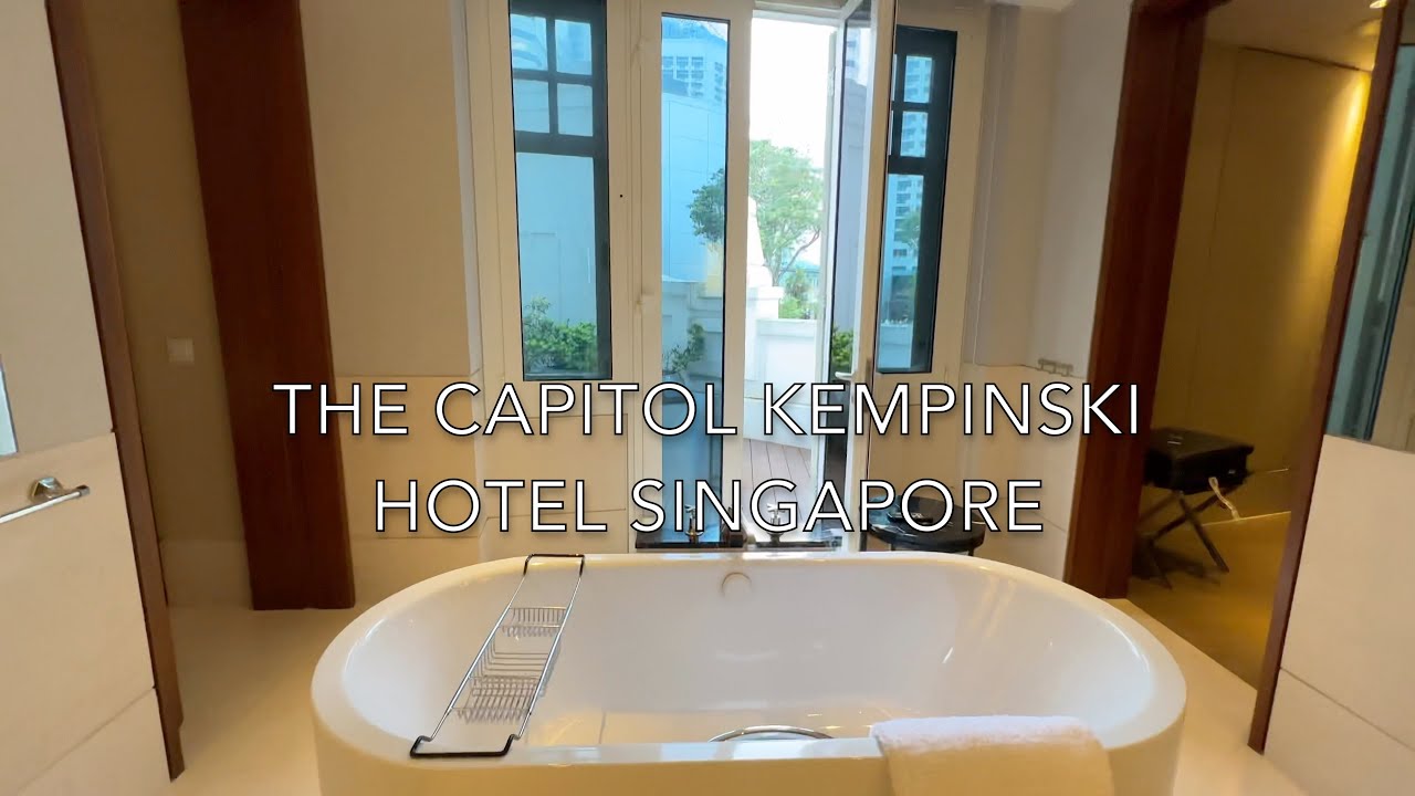 The Capitol Kempinski Hotel Singapore | One of the best luxury hotel in Singapore (hotel tour)