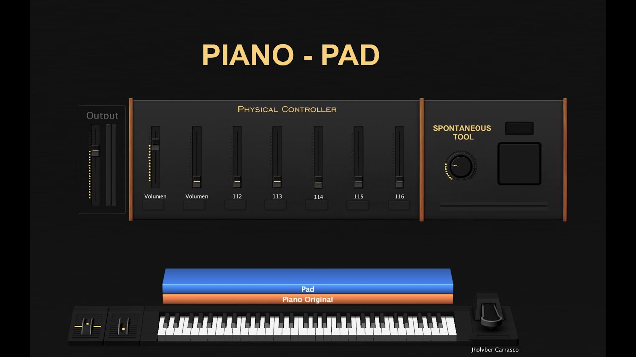 Patch MAIN STAGE piano - pad (atmósfera drone tools)