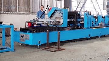 C Purlin Roll Forming Machine with Stacker