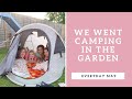 Camping In The Garden With Kids | EVERYDAY MAY | VLOG 69