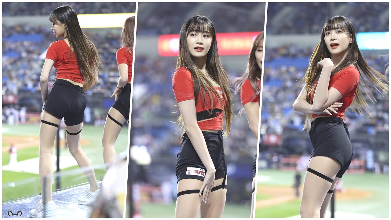 4K)변하율 치어리더 직캠 '이리로/핫해(배드키즈)' @프로야구(기아타이거즈)/221004/By 쵸리(Chori)