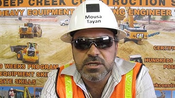 Heavy Equipment Operator Video Resume-Mousa Tayan