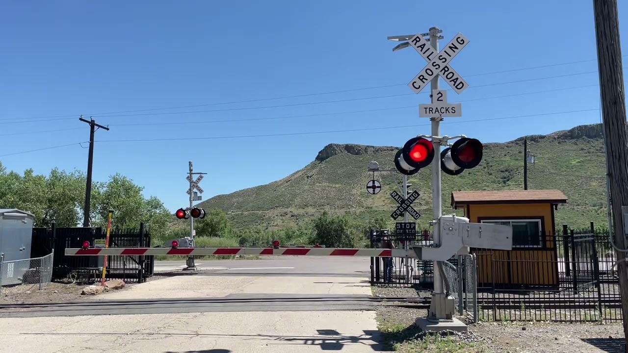 *Teardrop Bell* Colorado Railroad Museum Entrance Railroad Crossing, Golden, CO