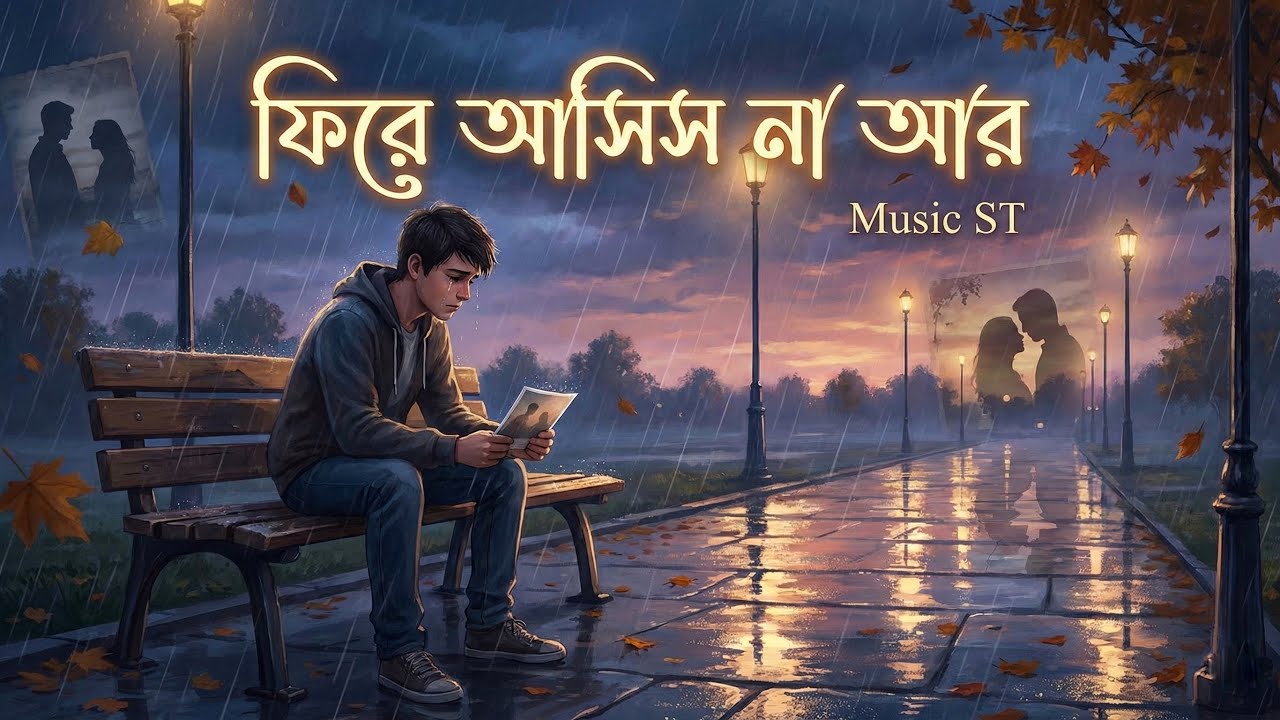💔 ফিরে আসিস না আর | Sad Bangla Duet × Rap | Music ST | Emotional Breakup Song 2025
