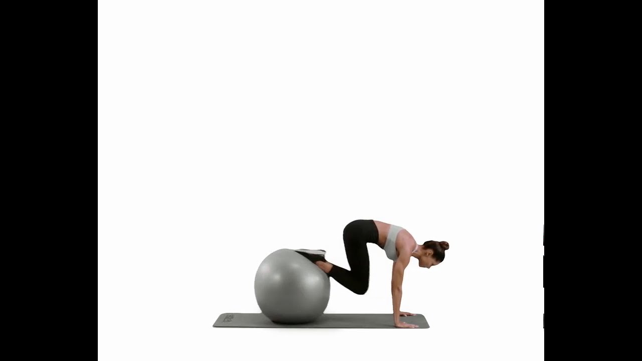 Swiss Ball Roll Ins YouTube