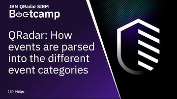 QRadar: How events are parsed into the different event categories