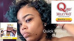 MILKYWAY QUE HUMAN HAIR WEAVE Q NEW DEEP 5PCS