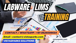 LabWare LIMS Training | Online LabWare LIMS Certification Program | Vistasparks Solutions