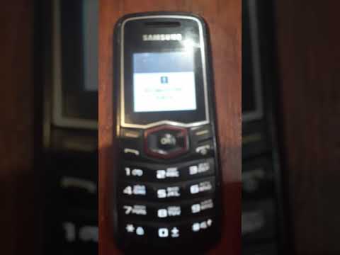 Samsung GT-E1081T - Insert SIM Card