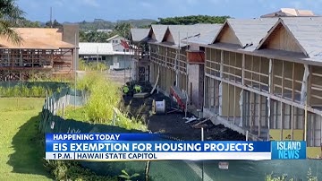 New Bill proposes exemption for affordable housing projects from environmental impact statements