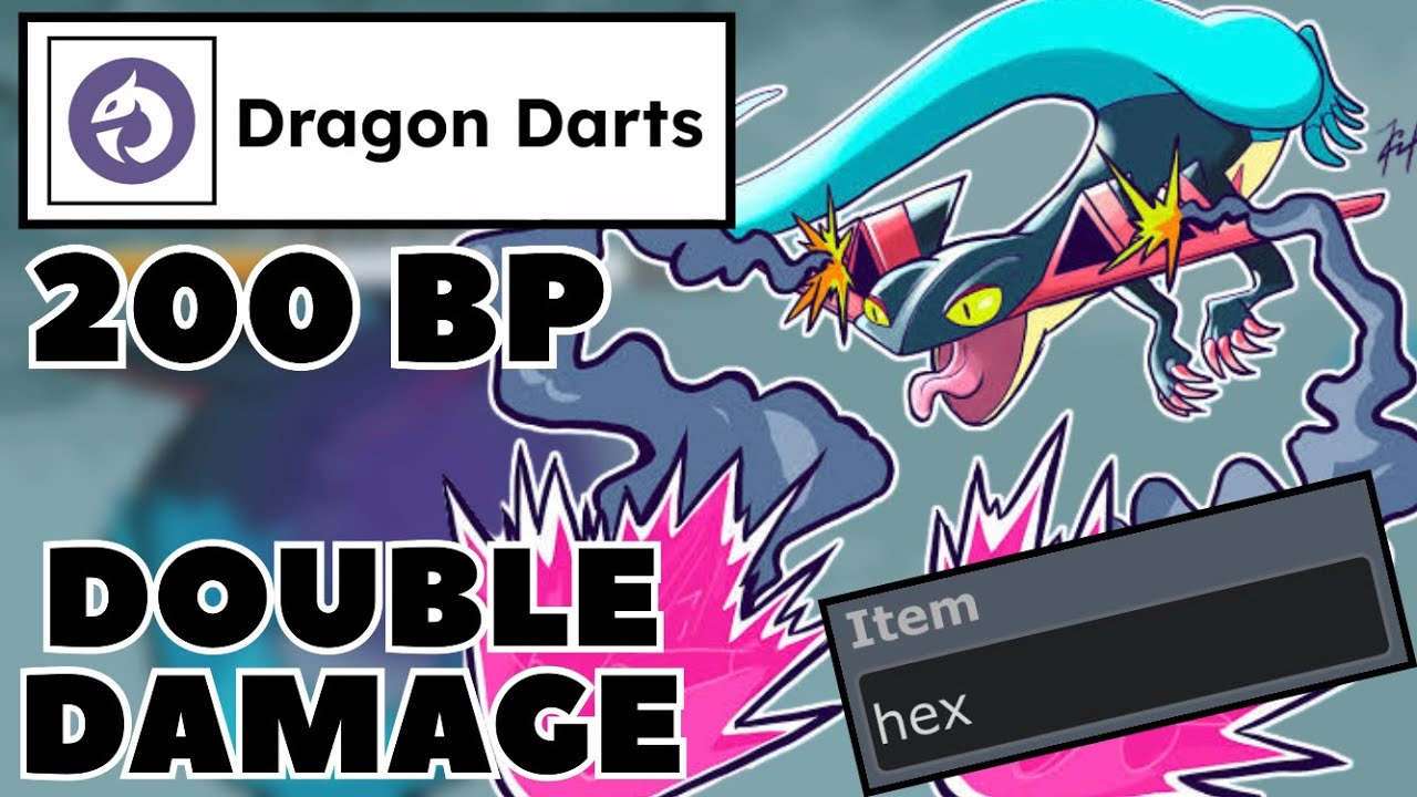 DRAGAPULT DOES DOUBLE DAMAGE WITH THE HEX ITEM IN FORTEMONS
