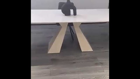 Alph Sintered Stone Side Extension Extendable Dining Table