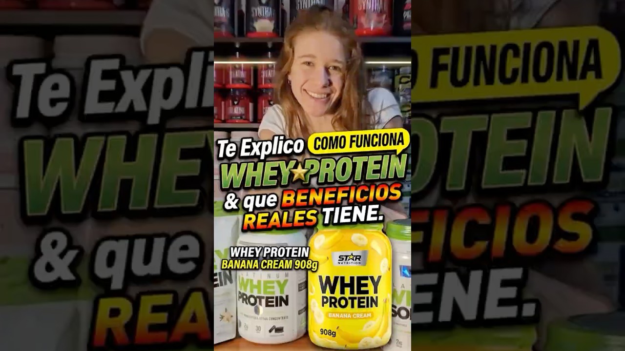 Review Star Nutrition Whey Protein Banana Cream — video real