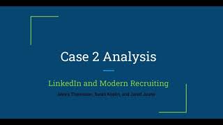 Case analysis 2
