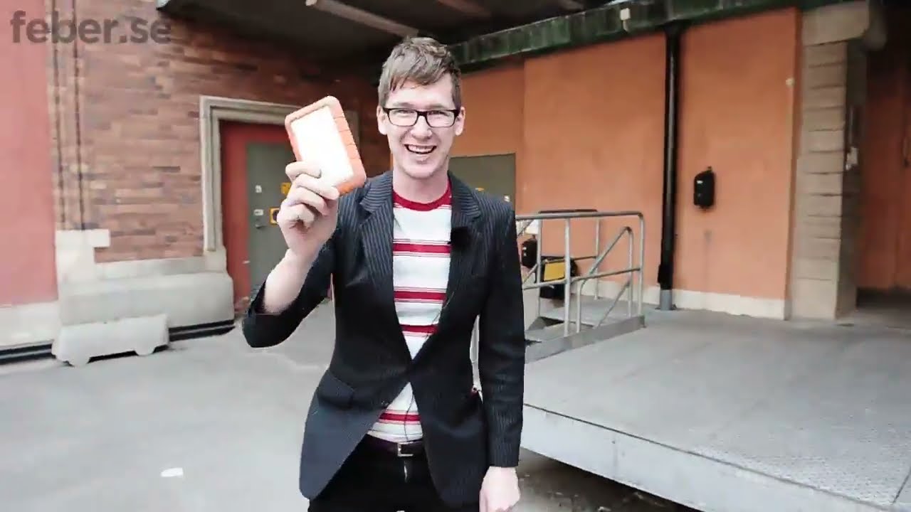 Video till Hur mycket stryk tål en LaCie Rugged?