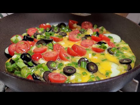 방울토마토와 계란만 있으면 5분만에 빠르게 아침식사가 해결 됩니다.간단하고 맛좋은 레시피