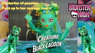 The New Green Meanie!!! Monster High Creature From the Black Lagoon Skullector Doll Unboxing