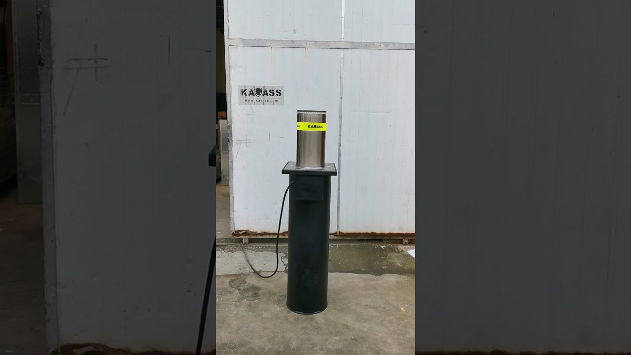 KAVASS Economic Electro hydraulic bollard Stainless steel