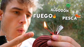 PROBANDO 🔥 Kit de Supervivencia  Dentro de Un Paracord 550 (AL EXTREMO)