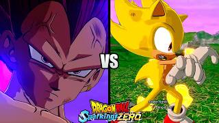 Vegeta VS Sonic (CPU vs CPU) – Dragon Ball Sparking! Zero Mods