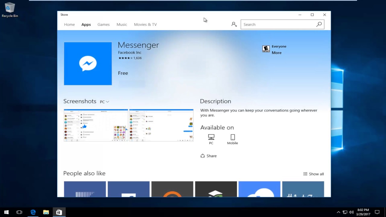download messenger for windows 10