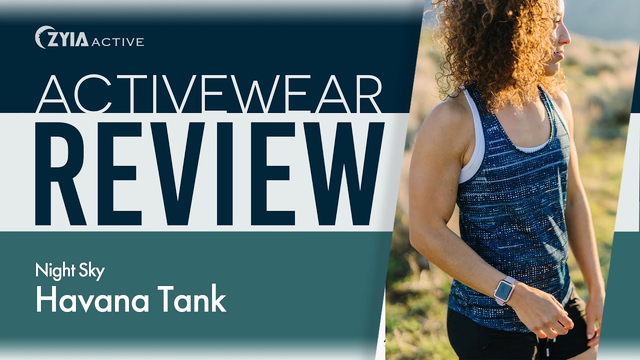 Activewear Review: Night Sky Havana Tank #1321 