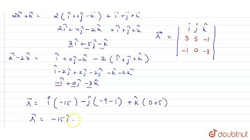 सदिश 2vec(a) + vec(b) और vec (a) - 2vec(b) में से प्रत्येक के लंबवत् मात्रक सदिश ज्ञात कीजिए जहा...