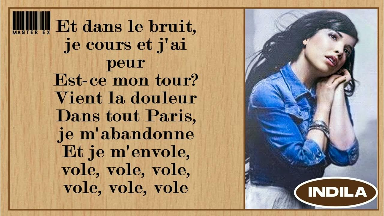 Indila - Dernière Danse Lyrics In English INDILA - 'DERNIÉRE DANSE' Lyrics - YouTube