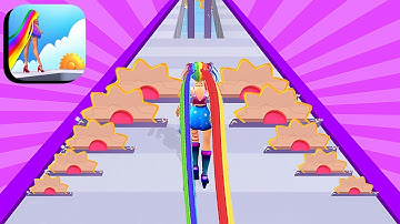 HAIR CHALLENGE ALL LEVELS GAMEPLAY ANDROID,IOS (LEVEL 124)