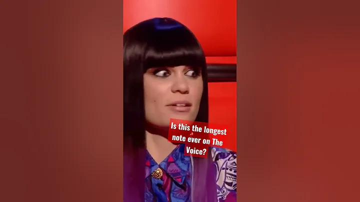 She holds one single note for 17 seconds! #thevoice #shorts #fyp #longnotes