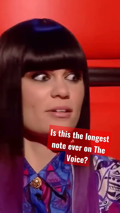 She holds one single note for 17 seconds! #thevoice #shorts #fyp #longnotes