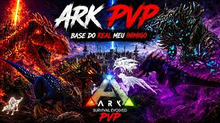 INVADI A BASE DO MEU MAIOR INIMIGO!! 😱🔥 ARK SUPER MODS