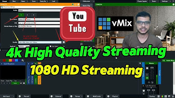 YouTube High Quality Live Stream vMix | 4K Live 🛑 streaming | vMix tutorial Hindi