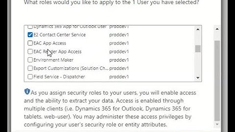 CRM Application, User and Role (9 of 11)