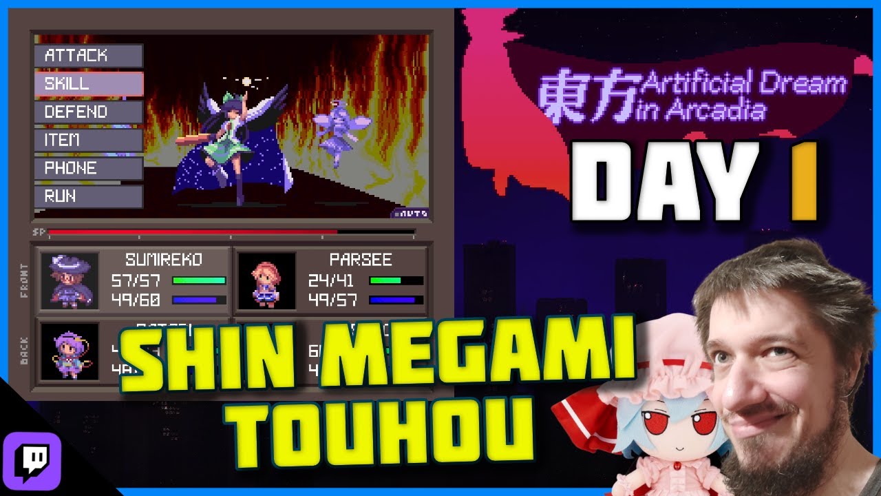 Best Megaten game of recent years just dropped! | Touhou Artificial Dream in Arcadia - Day 1