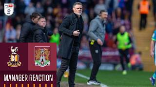 MANAGER REACTION: Alexander on Northampton victory