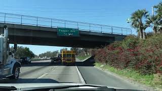 I-215 S Freeway Action San Bernardino, Ca
