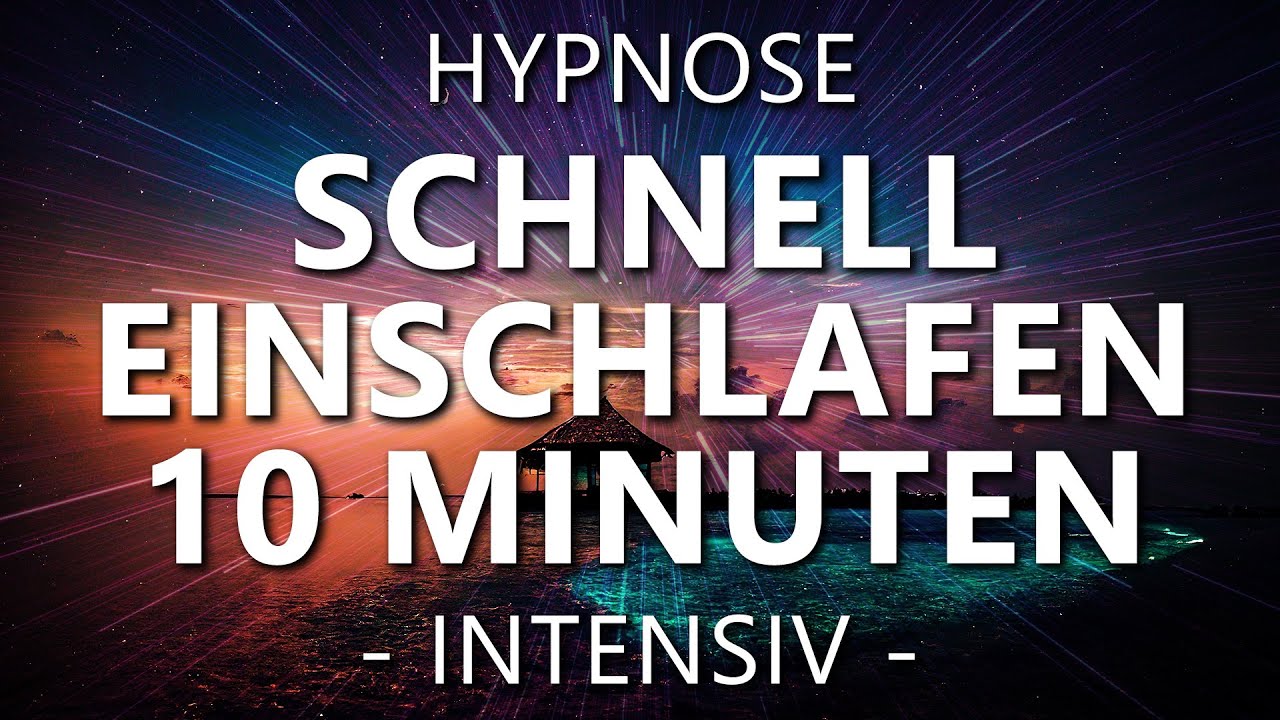 Hypnose zum Einschlafen: Diese Hypnose führt dich in einen tiefen, erholsamen Schlaf (sehr STARK)