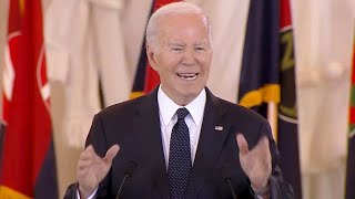 President Joe Biden delivers remarks at U.S. Holocaust Memorial Days of Remembrance Ceremony