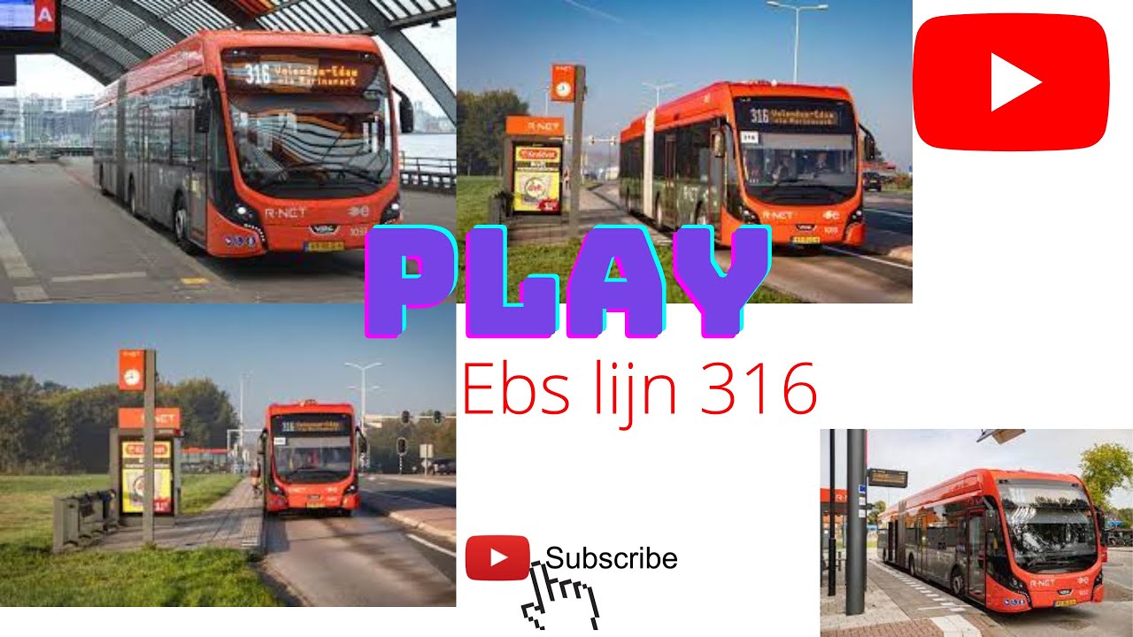 EBS bus lijn 316 van Volendam,zeddeweg naar Amsterdam centraal YouTube EBS bus lijn 316 van Volendam,zeddeweg naar Amsterdam centraal YouTube