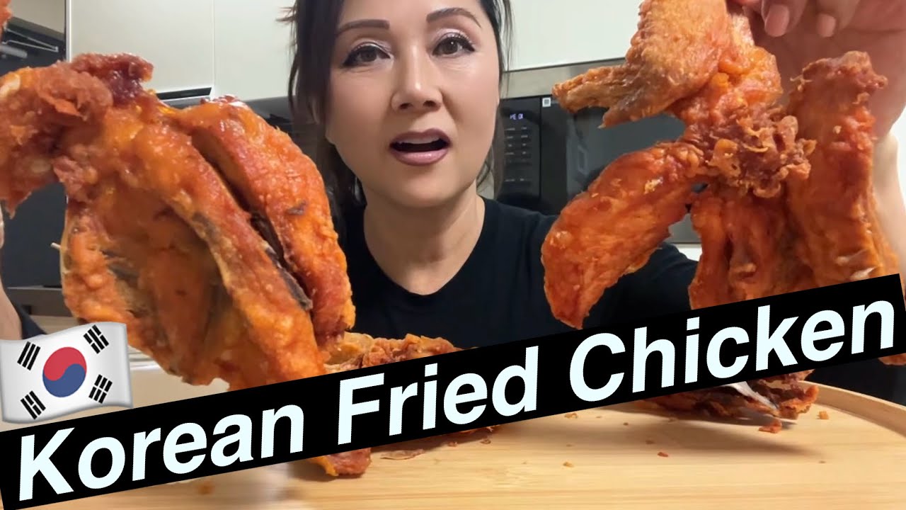 OLD FASHIONED KOREAN FRIED CHICKEN MUKBANG 🍗 Crispy Chicken & Rambling About Life in Korea #mukbang