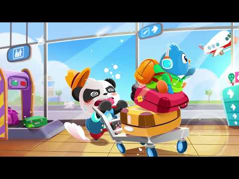 Baby Panda's Airport
