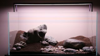 ' Riverside Iwagumi ' ADA 90P aquascape step by step tutorial Part 1: Hardscape